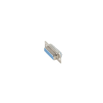 Solder jack, D-Sub, 15-pole
