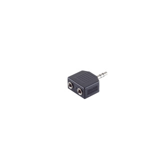 adapter stereo plug 3,5mm - 2x jacks 3,5mm