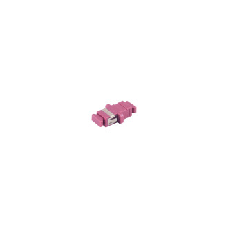 FO coupler, SC-SC, Simplex, violet