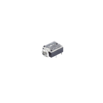 3 pin metal socket. stereo. 3.5mm