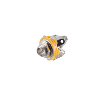 3 pin stereo socket, 6.3mm, open