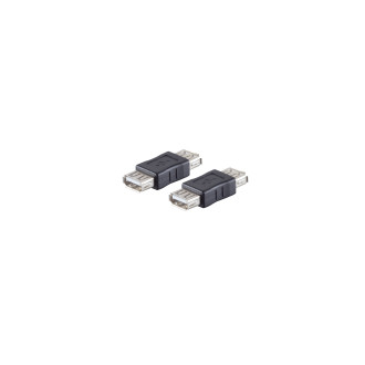 USB-A coupler, 2.0, 480Mbps