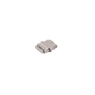 FO coupler, SC-SC, Duplex, beige