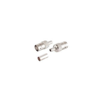 BNC - jack, RG 58 U, crimp