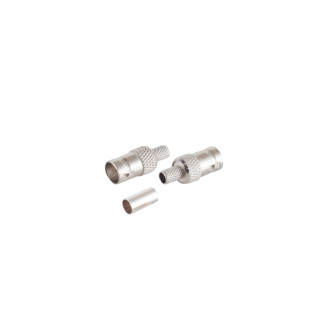 BNC - jack, RG 59 U, crimp