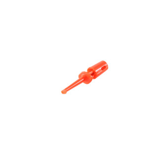 Test tips, long, with hooks, red