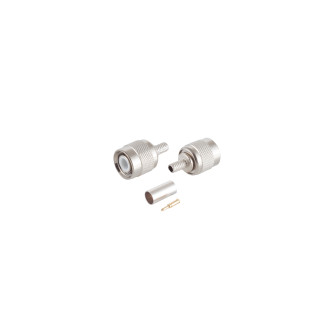 TNC - plug, RG 58 U, crimp