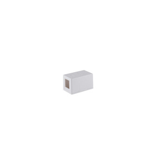 Keystone junction box, white