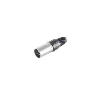 Cannon/XLR plug, black