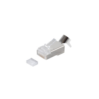RJ-45 modular plug, 8P/8C, STP, AWG 22-23, CAT 7