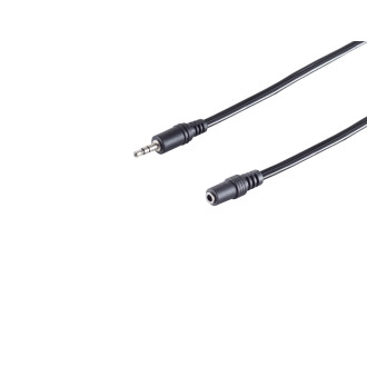 St. plug 3 pin 3.5mm – St. jack 3 pin 3.5mm, 2.5m
