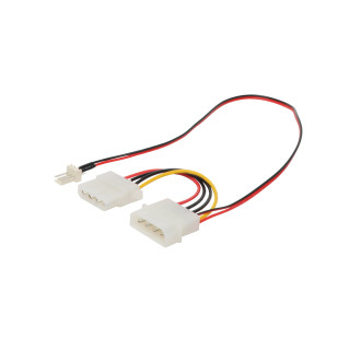 5,25" plug to 5,25" jack, 0,2m