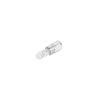 Twist-Stop slim design white-transparent