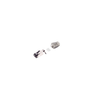 RJ45 modular plug, Interlock, 50u gp