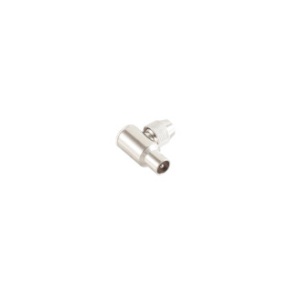 IEC- angle plug, screw connection metal