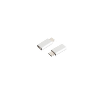 USB-C adapter, Micro-B jack, 2.0, metal