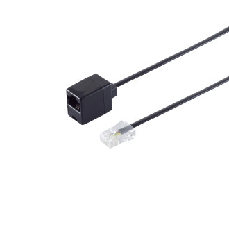Western-plug 8 4   Western-jack 8 4 3m