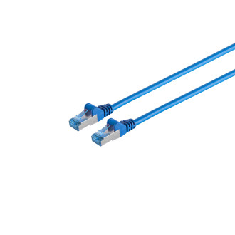 Patchcable cat6A S/FTP PIMF bl 1,0m