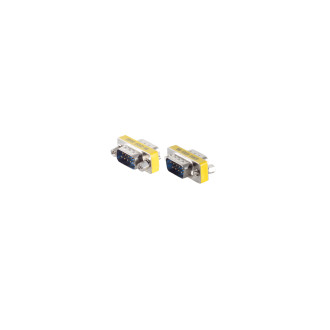 Gender Changer 2x9-pol. SUB-D-plug