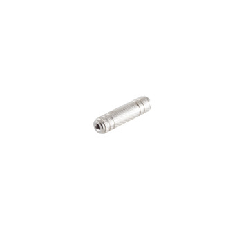 adapter, 3pin 3,5mm stereo jack - metal