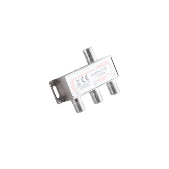 F-Serie, splitter 3-way, 5-2400 MHz DC 85dB