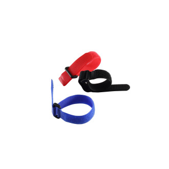 Hook And Loop with strap, colored, 9 pcs