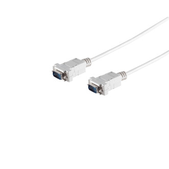 SUB-D connection cable,2x9pin Sub D-plug 5.0m