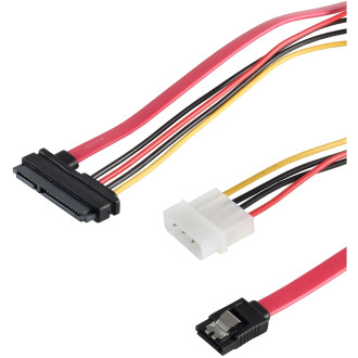 SATA-conpatible Data and power supply 0,5m