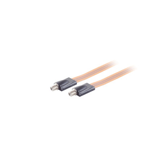 SAT window cable, f-coupler, transparent