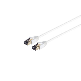 Patchcable CAT 8.1 F/FTP LSZH white 2m