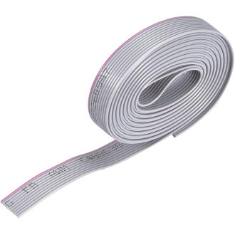flat cable coloured grid 1,27mm 16 pin 3m