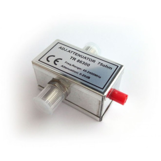 SAT-damping contr.. 45-2400MHz 0-20dB F-technic