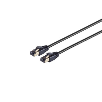 Patchcable CAT 8.1 F/FTP LSZH black 15m