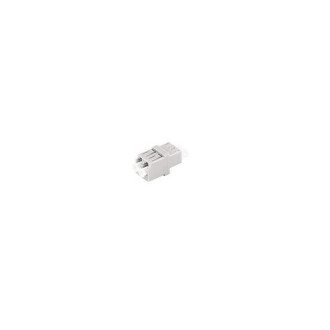 FO coupler, LC-LC, RJ45 Style, Duplex, beige