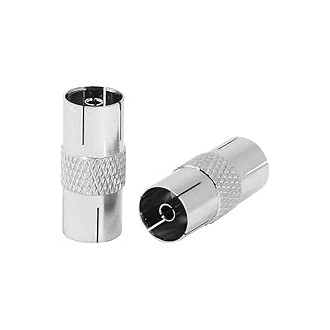 IEC adapter, jack - jack metal