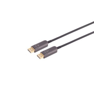 Optical Fiber Displayport Cable, 8K, 30,0m