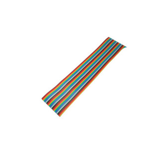 flat cable coloured grid 1,27mm 40 pin 10m
