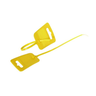 cable tie 4,8x250mm label field yellow 100 pcs