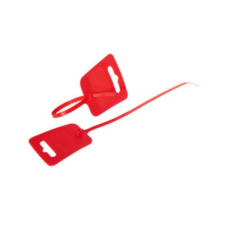 cable tie 4,8x250mm label field red 100 pcs