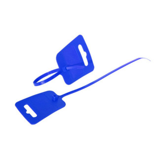 cable tie 4,8x250mm label field blue 100 pcs