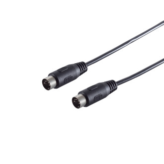 5 pin DIN plug - 5 pin DIN plug, 2.5m