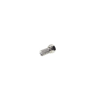 F-plug, 4,0mm, SET 10 pcs