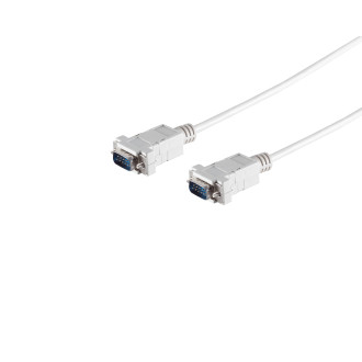SUB-D connection cable,2x9pin Sub D-plug 1.8m