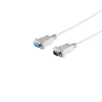 SUB-D Ext. 9pol. Sub-D-St/9pol. Sub-D-jack 1.8m