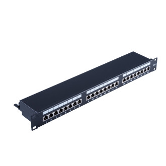 cat 6 19"-Patchpanel 24 Port