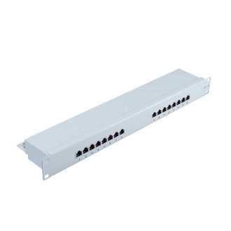 cat 5e 19"-Patchpanel 16 Port