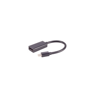Mini DisplayPort 1.2 adapter, DP jack, 4K, 20cm