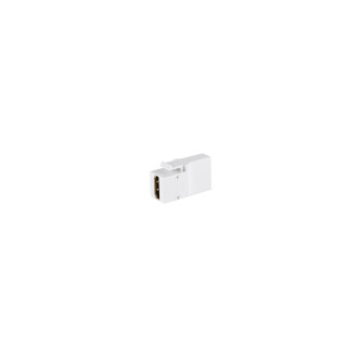 HDMI-A keystone coupler, 18Gbps, angle