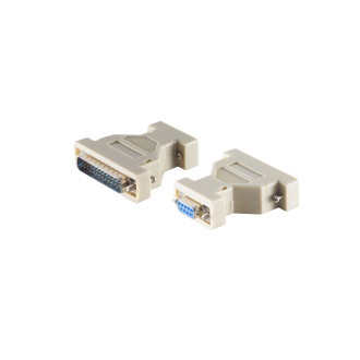 SUB-D adapter 9pol Sub-D-jack25pol Sub-D-pl.