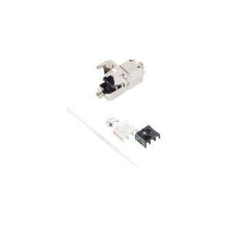 IDC coupler, Cat. 6A, STP, toolless